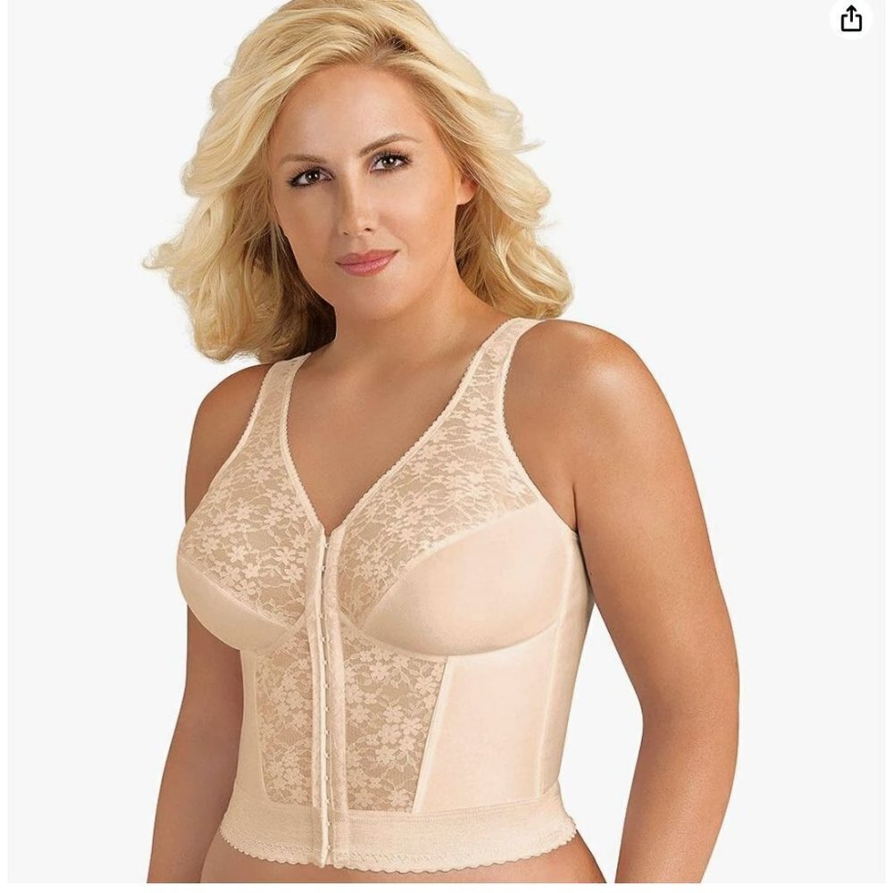 Exquisite form Front Closure Longline Posture Bra 40C